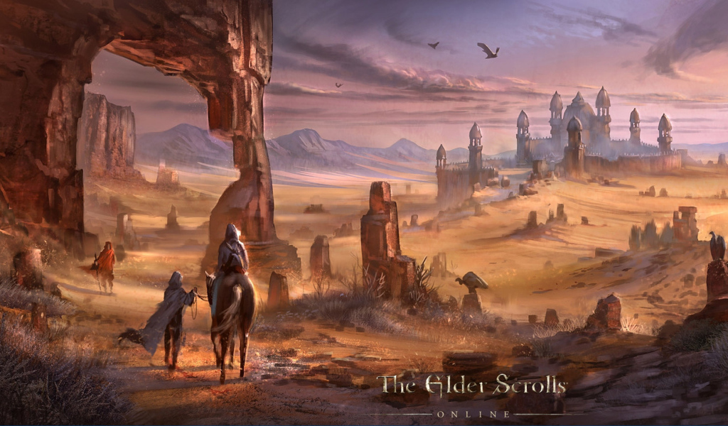 Elder Scrolls Online: город в пустыне