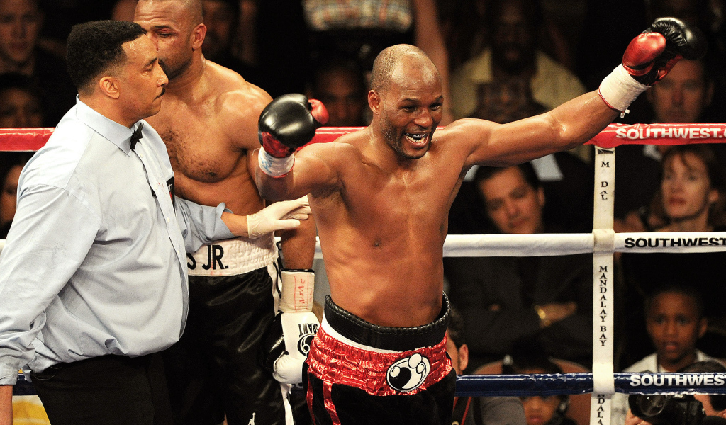 Знаменитый боксер Бернард Хопкинс