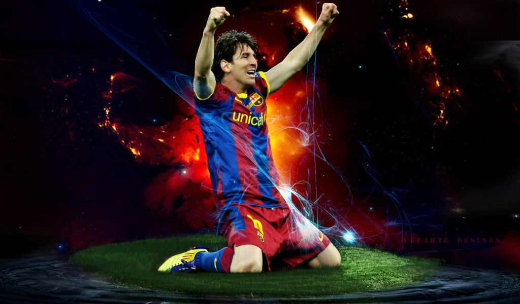 Футболист Барселоны Лионель Месси