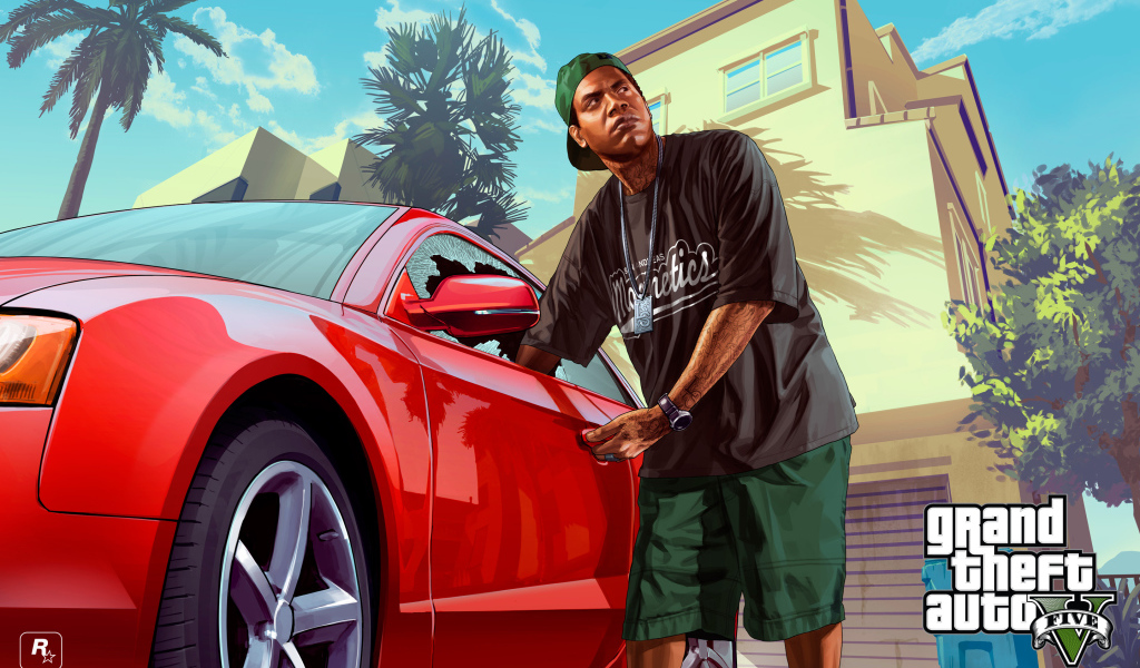 Угон автомобиля в GTA 5