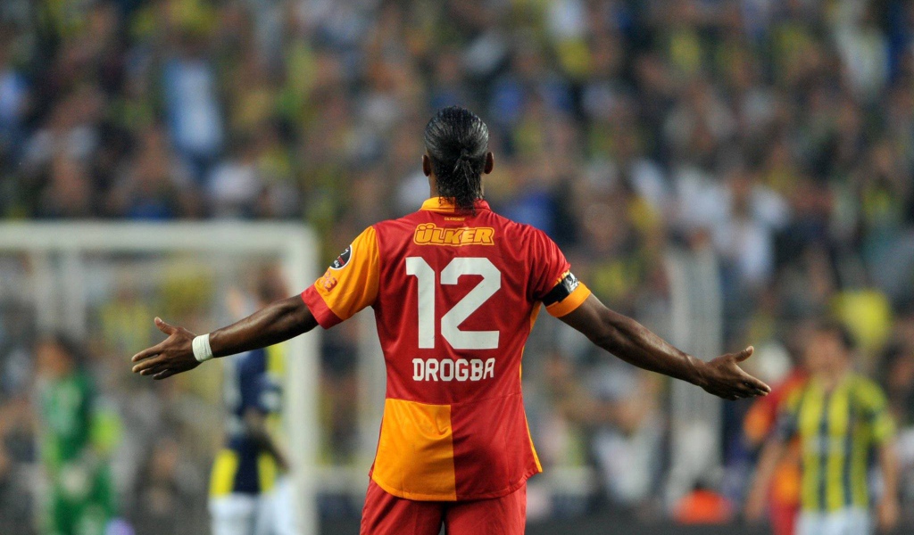 Галатасарай Дидье Дрогба и болельщики