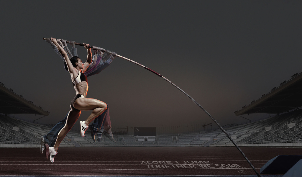 Девушка легкоатлетка