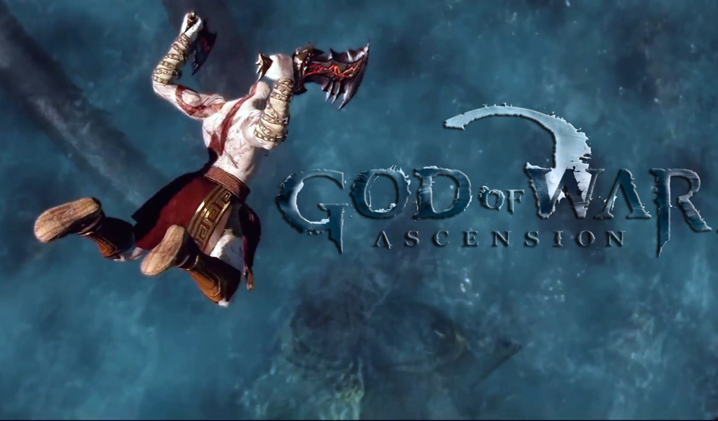 God of War: Ascension: blue wallpaper