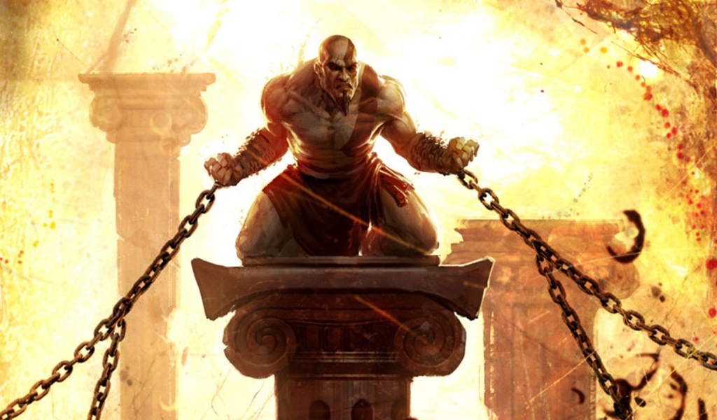 God of War: Ascension: герой в цепях