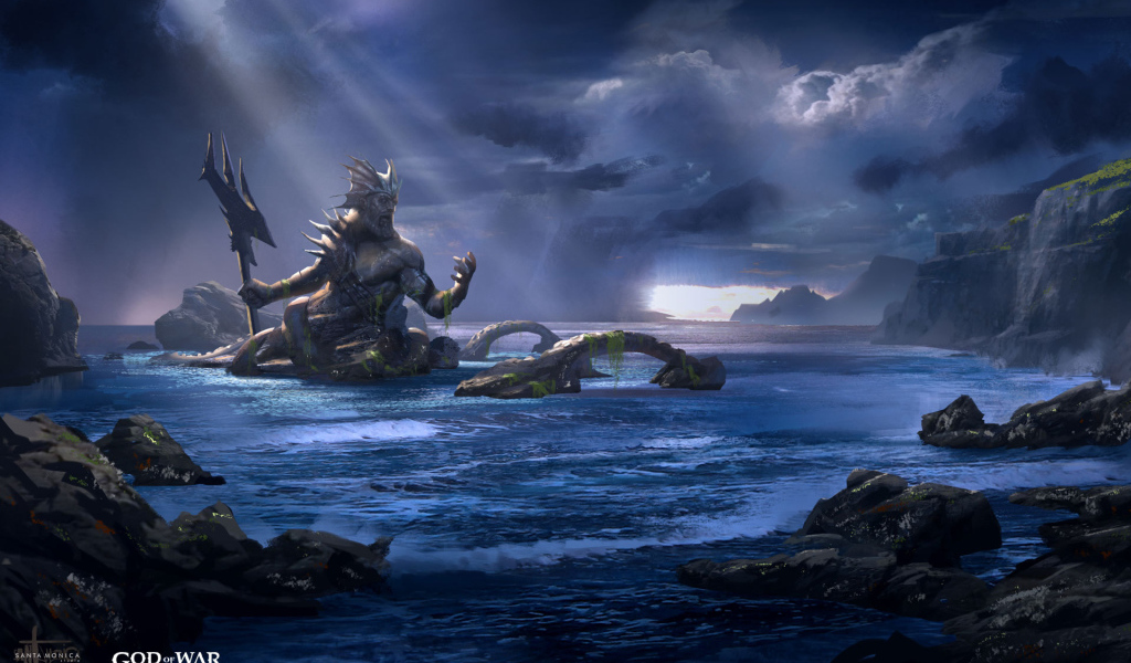God of War: Ascension: морское чудовище