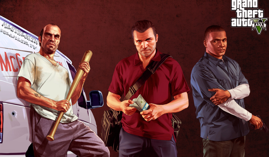 Grand Theft Auto V герои