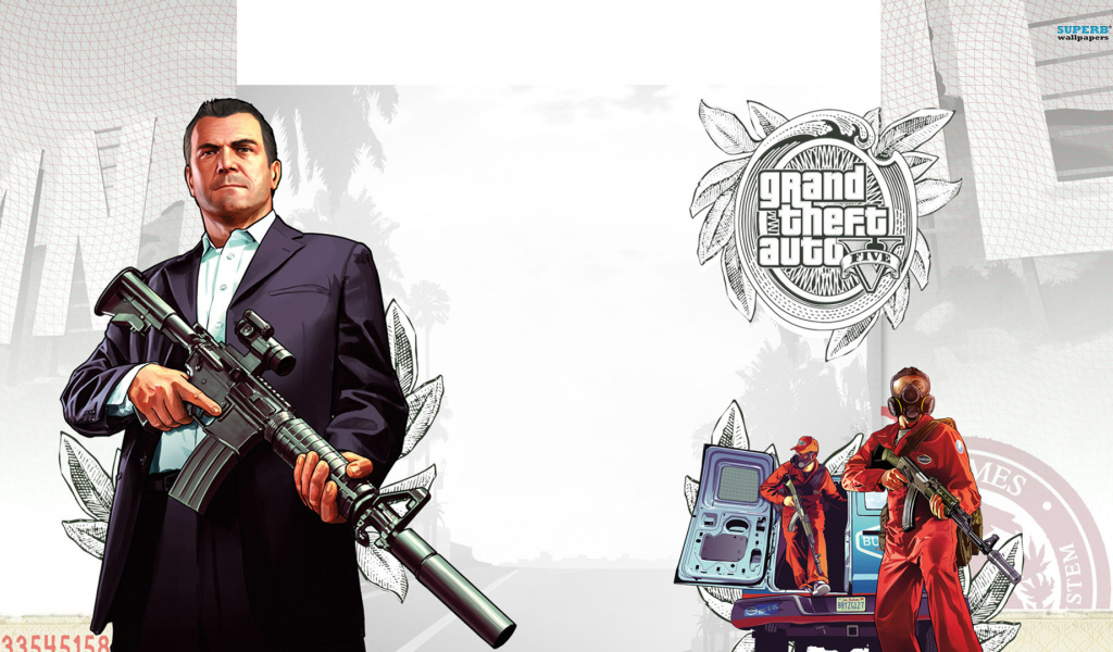 Grand Theft Auto V Снайпер