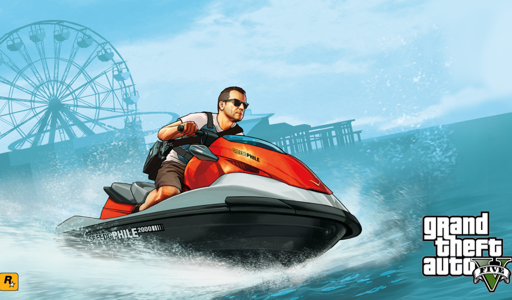 Grand Theft Auto V катер