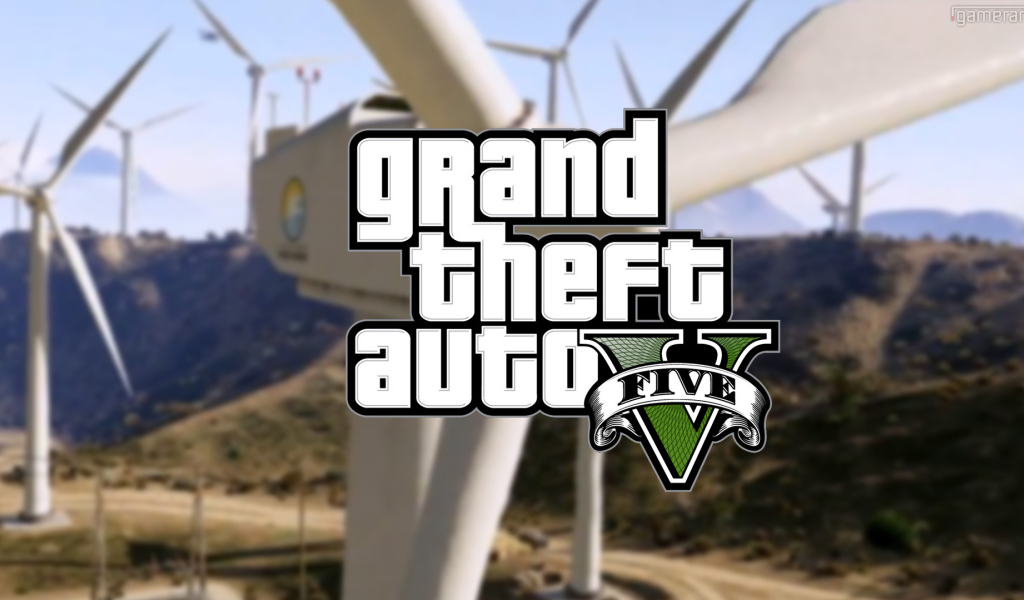Grand Theft Auto V ветряная мельница