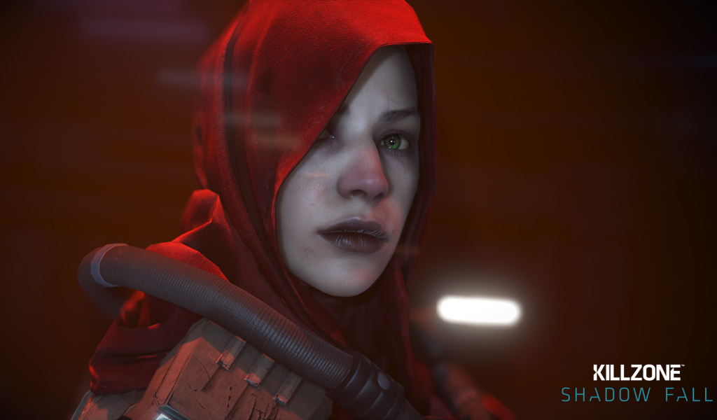 Killzone: Shadow Fall: красотка в красном