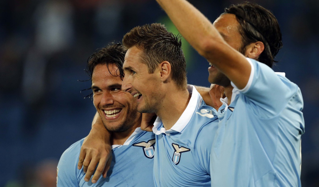 Лацио Мирослав Клозе и его команда