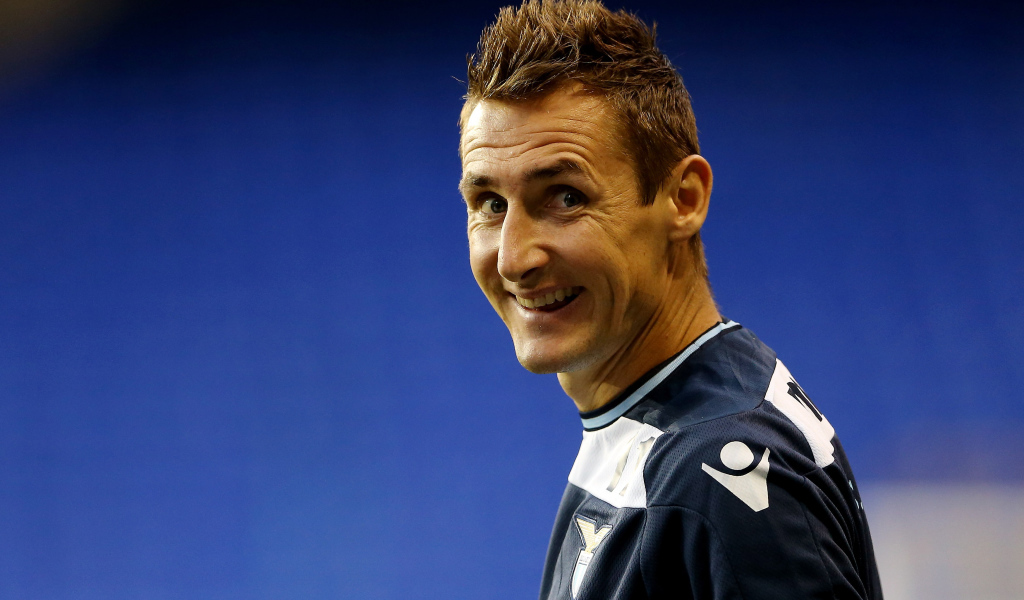 Лацио Мирослав Клозе крупным планом