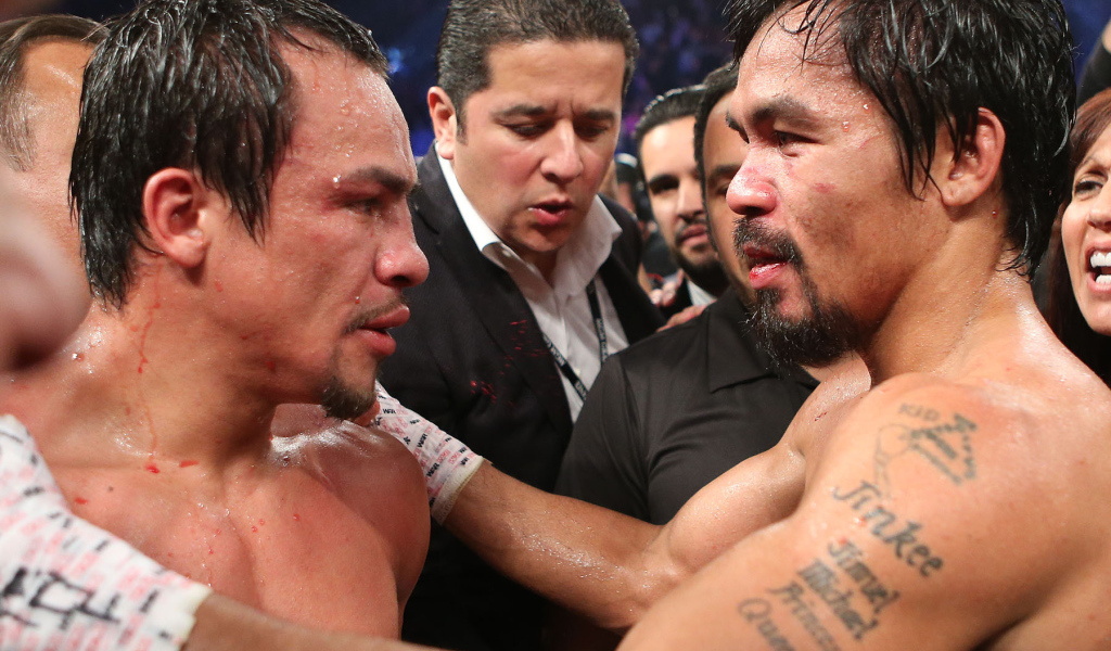 Легендарный боксер Хуан Мануэль Маркес