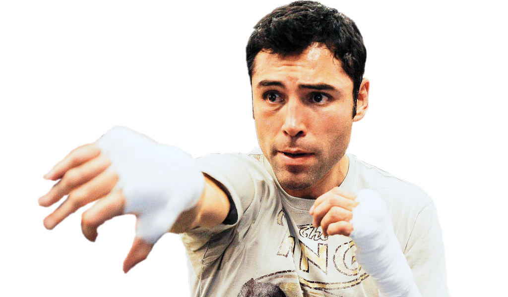 Легендарный боксер Оскар Дела Хойя