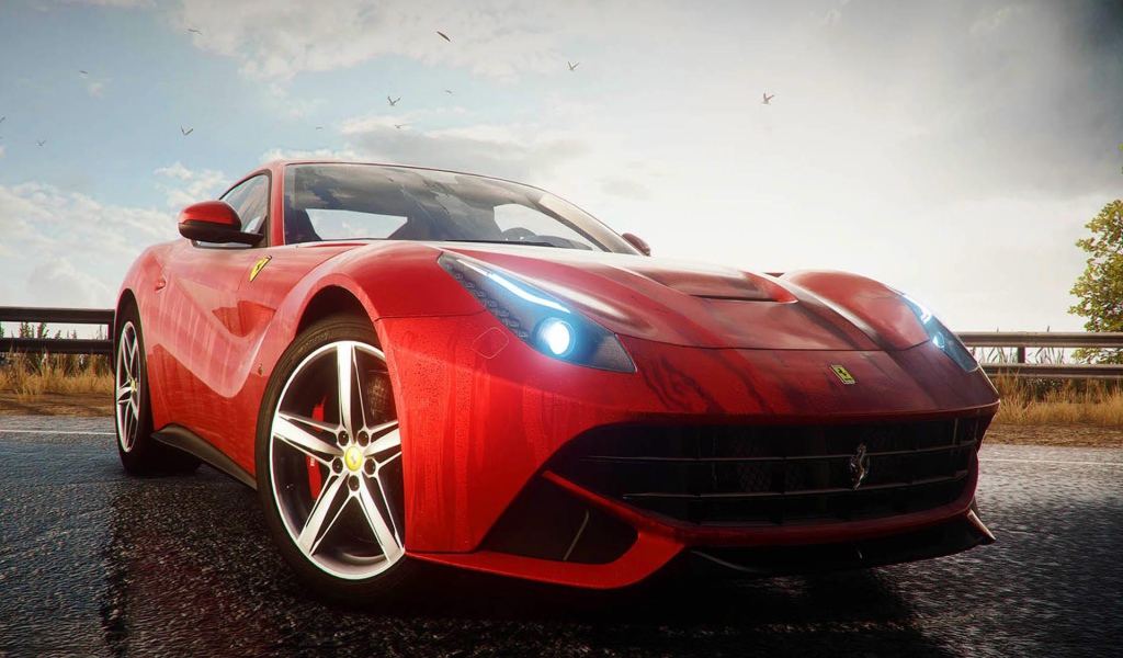 Need for Speed Rivals: красный Porsche