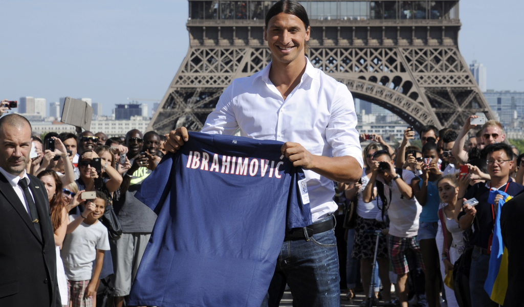 ПСЖ Златан Ибрагимович в Париже