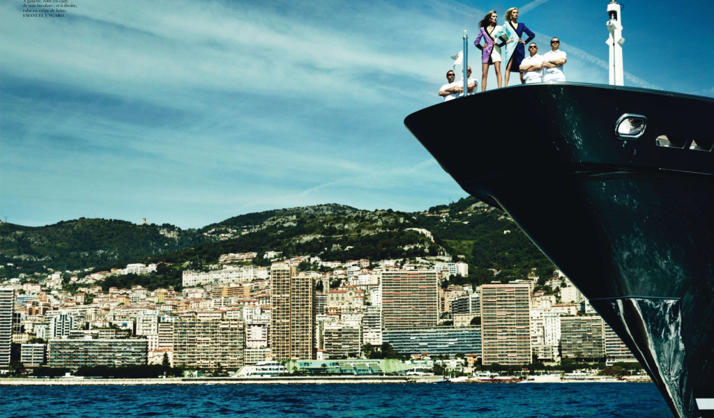 Фотография девушек на судне