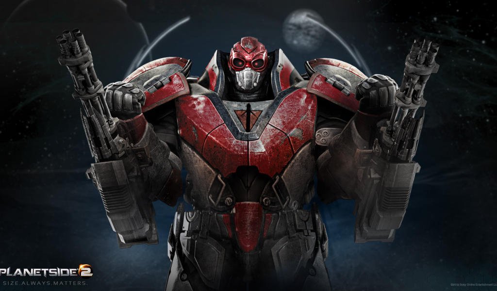 Planetside 2: полный пластинчатый доспех