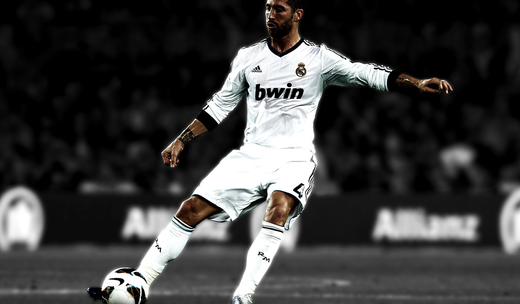 Реал Мадрид Серхио Рамос дриблинг