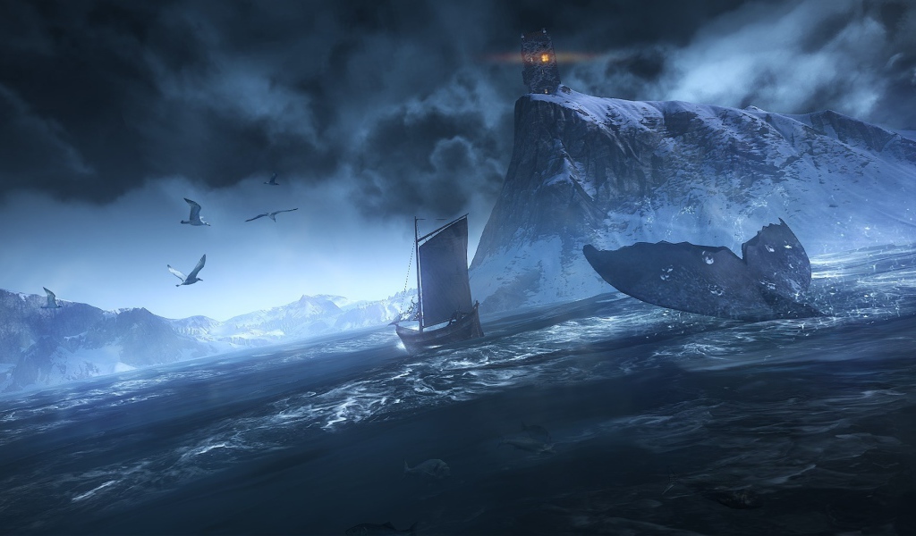 The Witcher 3: Wild Hunt: море