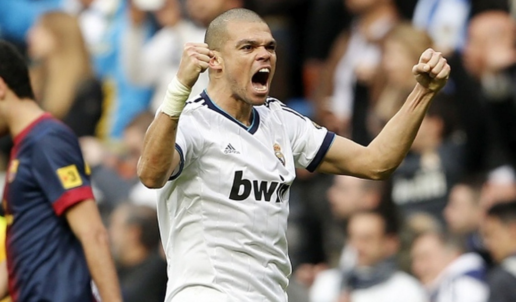 The best defender of Real Madrid Pepe