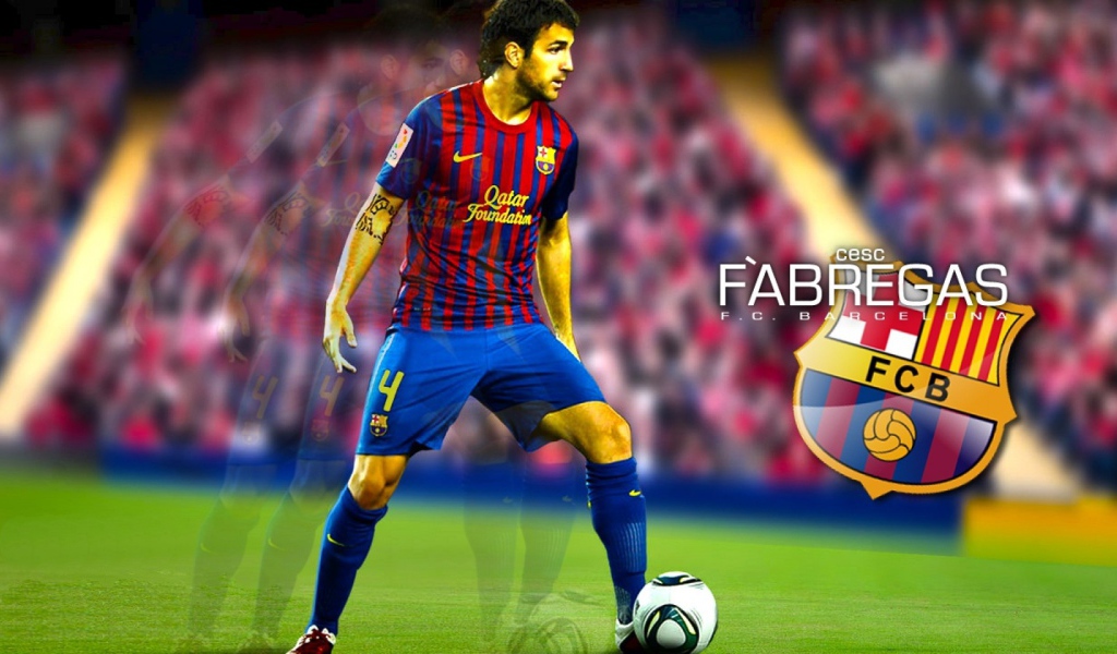 Лучший футболист Барселоны Франсеск Фабрегас