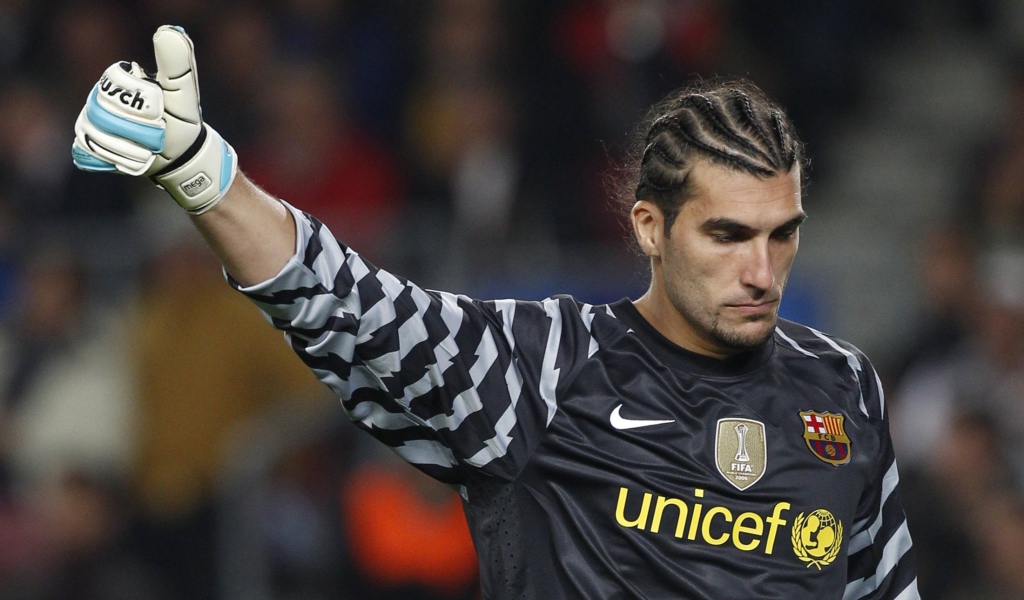 Лучший футболист Барселоны Хосе Пинто