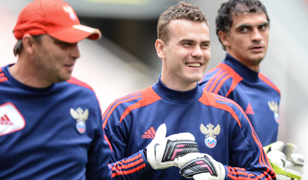 Лучший футболист ЦСКА Игорь Акинфеев