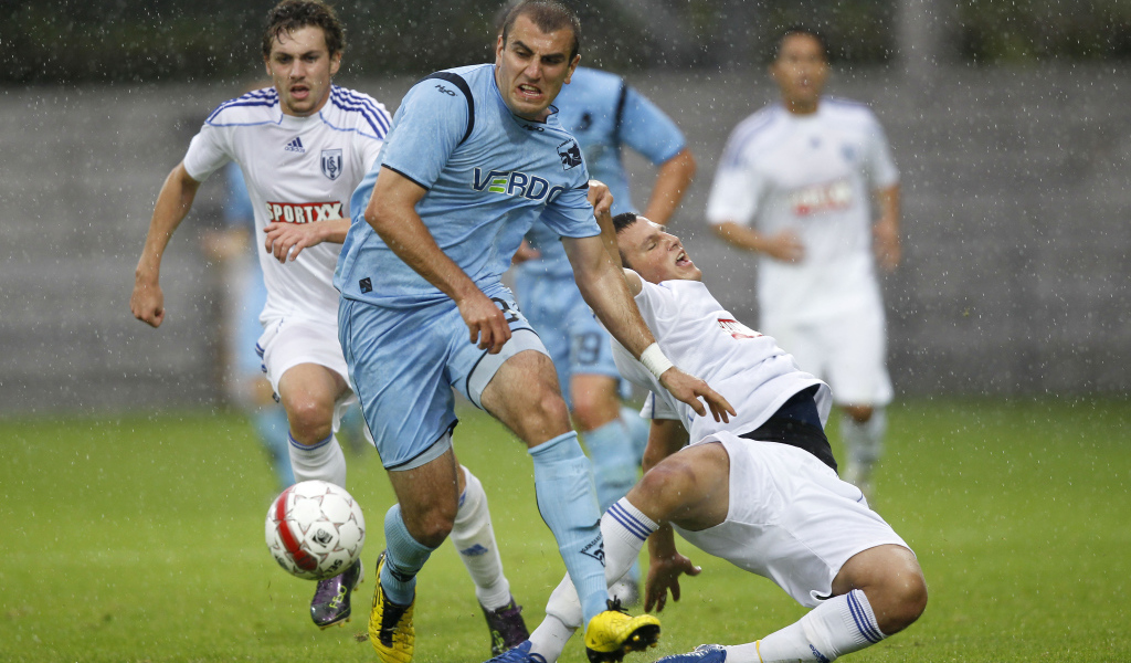 Лучший футболист московского Спартака Юра Мовсисян