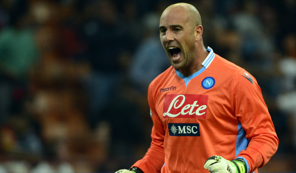Лучший футболист Наполи Пепе Рейна