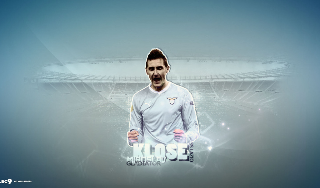 Лучший форвард Лацио Мирослав Клозе