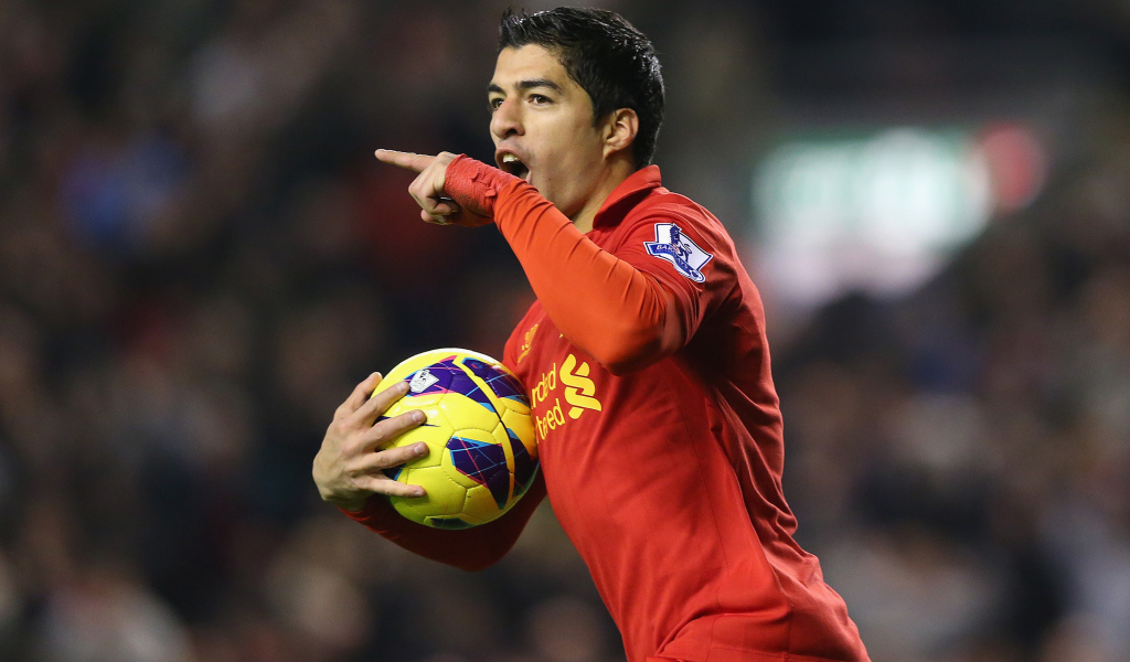 Лучший форвард Ливерпуля Луис Суарес