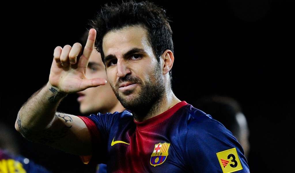 Лучший полузащитник Барселоны Франсеск Фабрегас