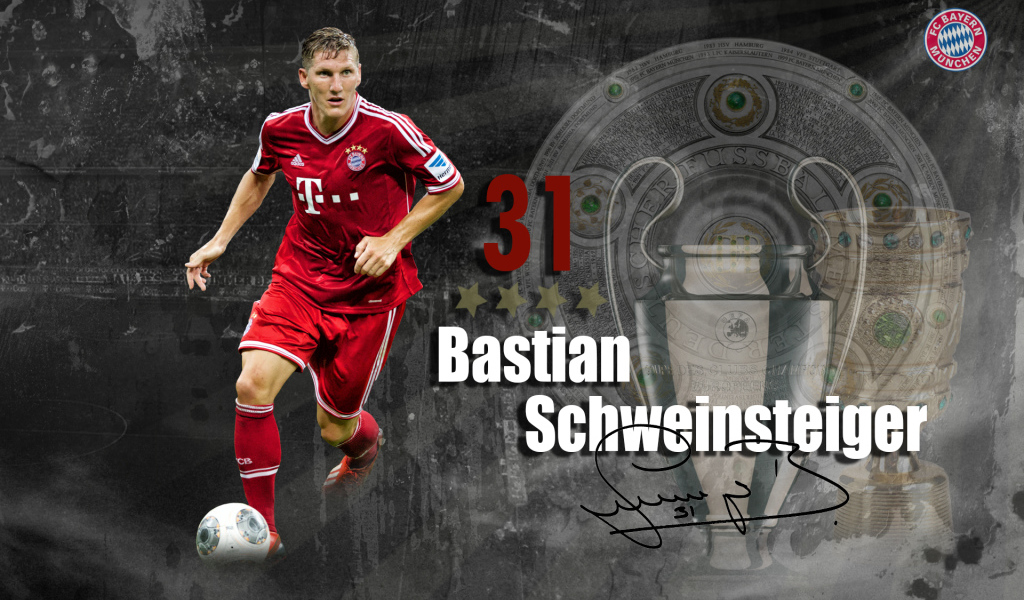 Лучший полузащитник Баварии Бастиан Швайнштайгер