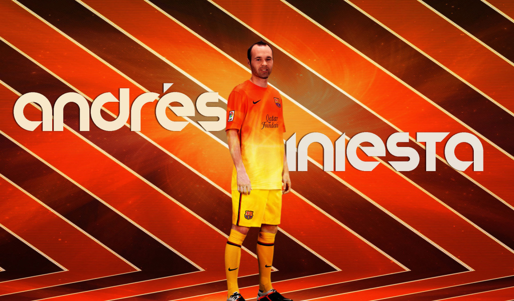 Лучший игрок Барселоны Андрес Иньеста