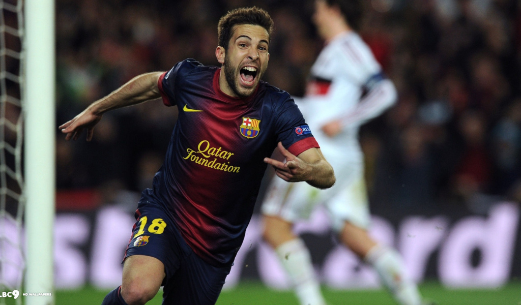 Лучший игрок Барселоны Хорди Альба