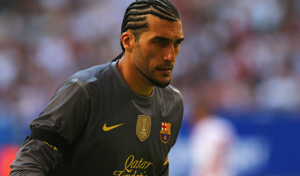 Лучший игрок Барселоны Хосе Пинто