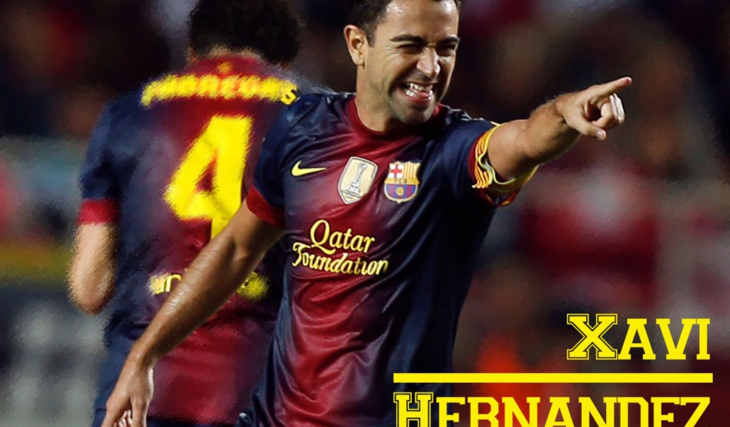 Лучший игрок Барселоны Хави Эрнандес