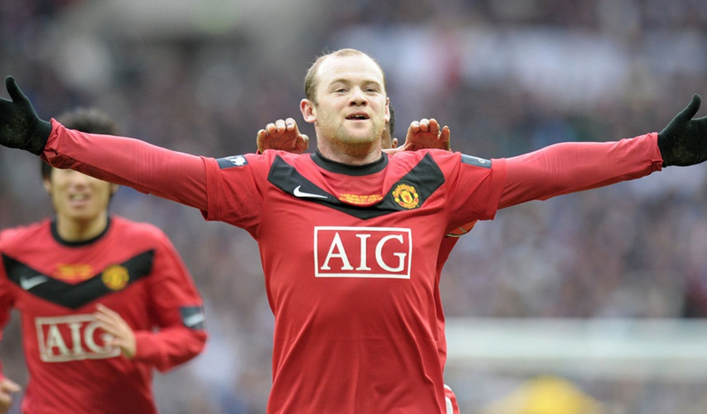 The best player of Manchester United Wayne Rooney
