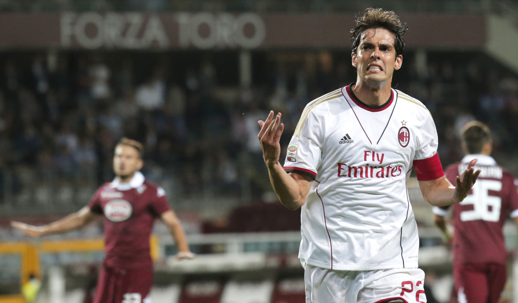 The best player of Milan Kaka is angry