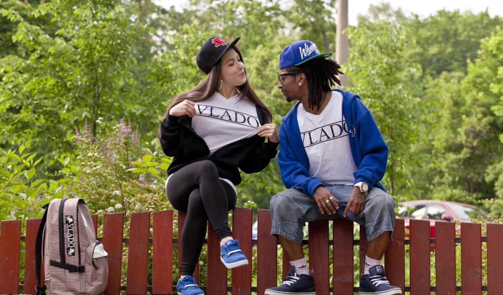 Парочка, стиль swag