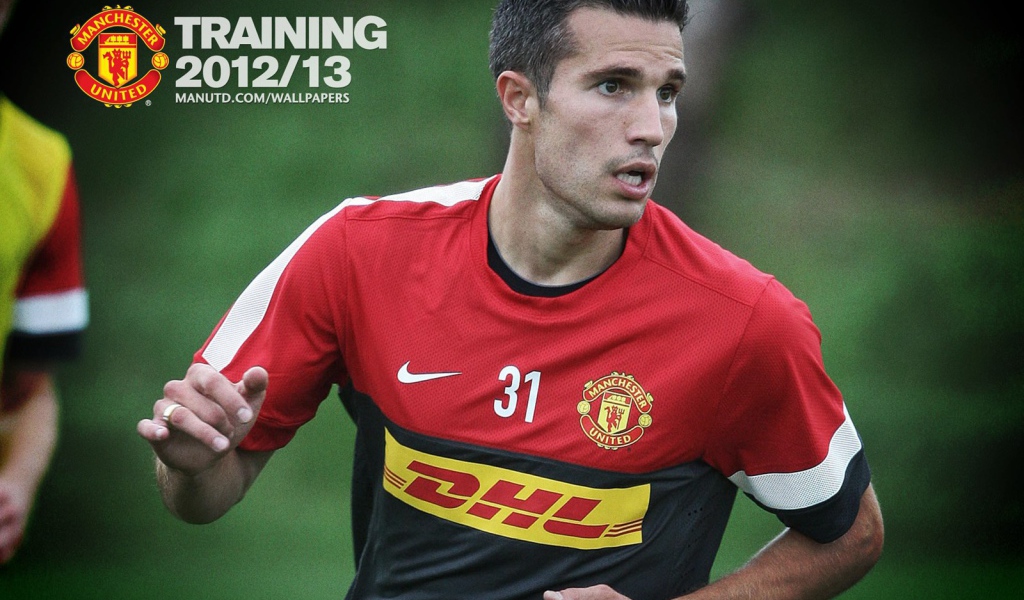 Футболист номер 20 из Манчестер Юнайтед Робин ван Перси