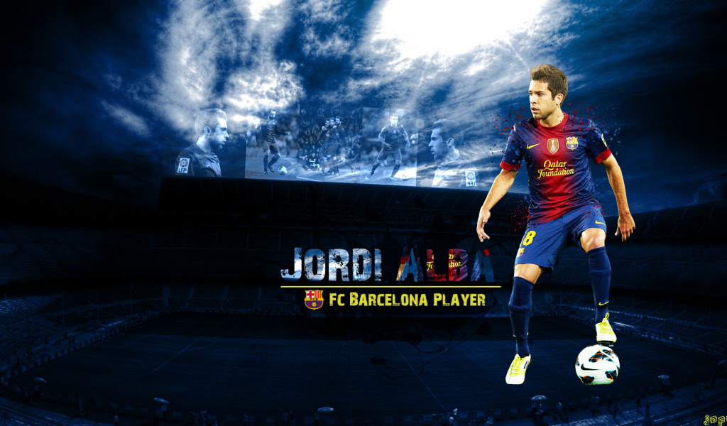 Футболист Барселоны Хорди Альба