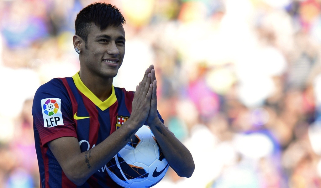Футболист Барселоны Неймар