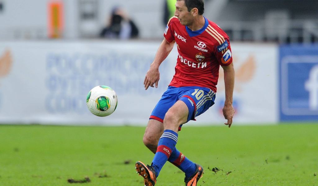 Футболист ЦСКА Алан Дзагоев