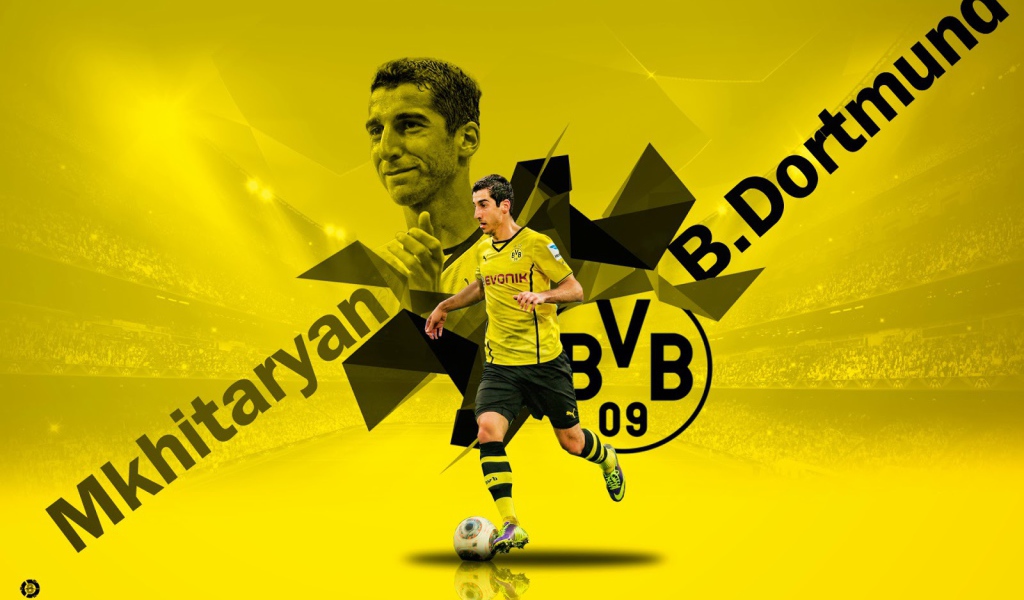  Футболист Дортмунда Генрих Мхитарян