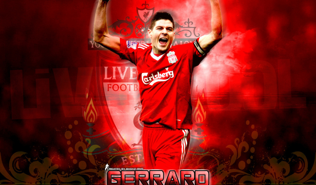 Футболист Ливерпуля Стивен Джеррард