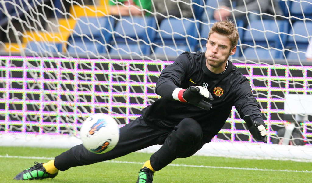 Футболист Манчестер Юнайтед Дэвид Де Хеа