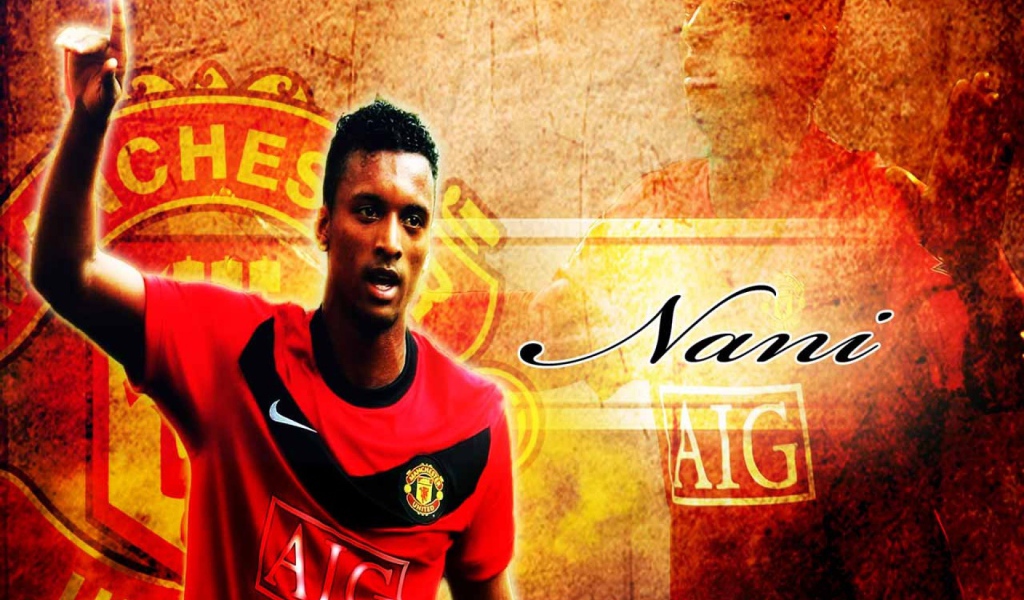 Футболист Манчестер Юнайтед Луиш Нани