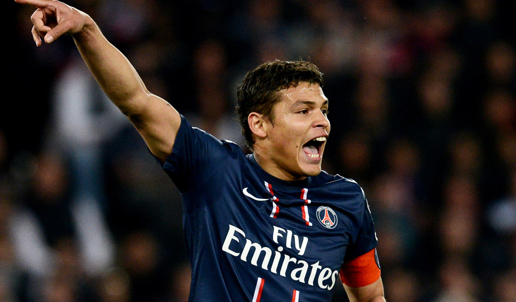  Футболист ПСЖ Тиаго Силва